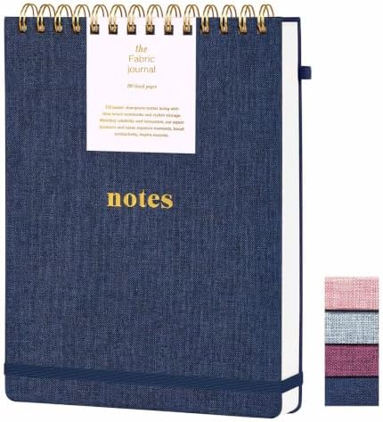 B5 Top Spiral Notebook, College Ruled Journal