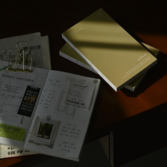 Monolike Archive 247 Solid PVC Handy Notebook, Olive - Exposed Binding, PVC cover, Academic, Journal, Diary, 160pages
