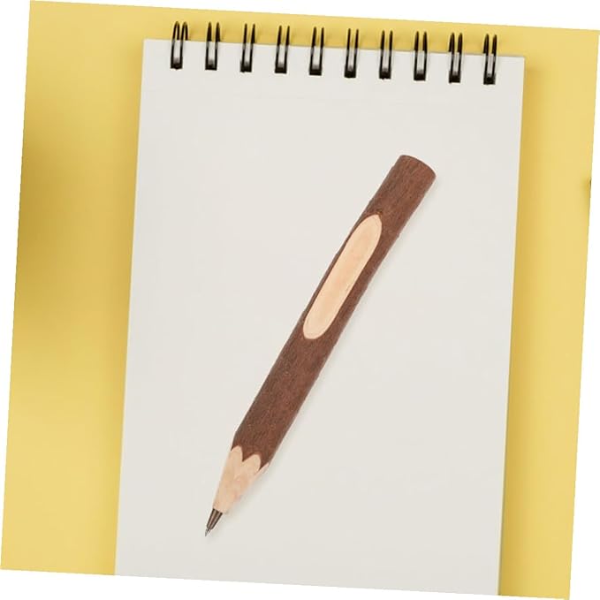 Wood Ballpoint Pens 17cm 10pcs Natural Tree Branch Biodegradable Writing Pens Lightweight for Home Office Use