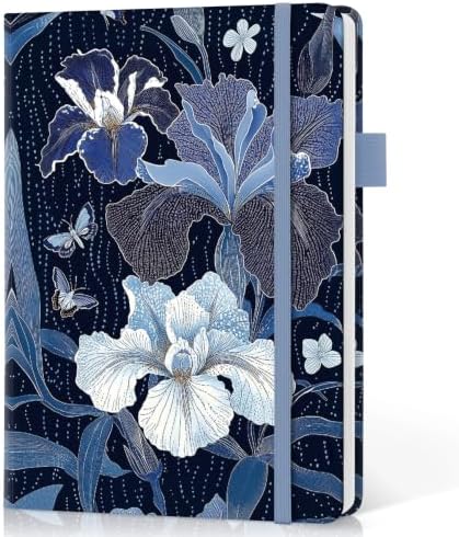 Taja Pretty Journal for Women, 5.7" x 8.3" Lined Notebook for Journaling