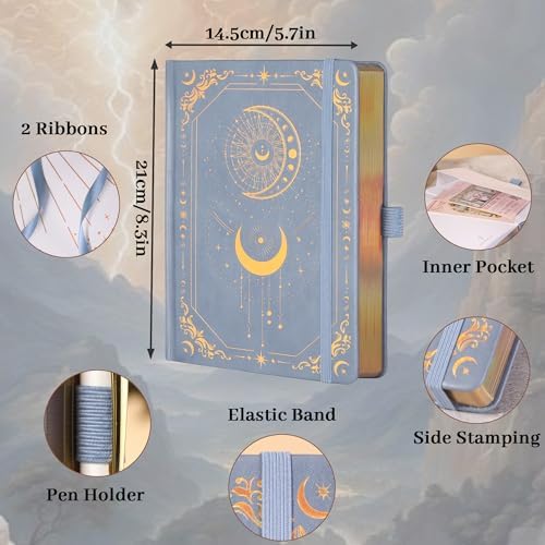 TIEFOSSI Dot Journal Notebook for Women Men, 160GSM Notebook