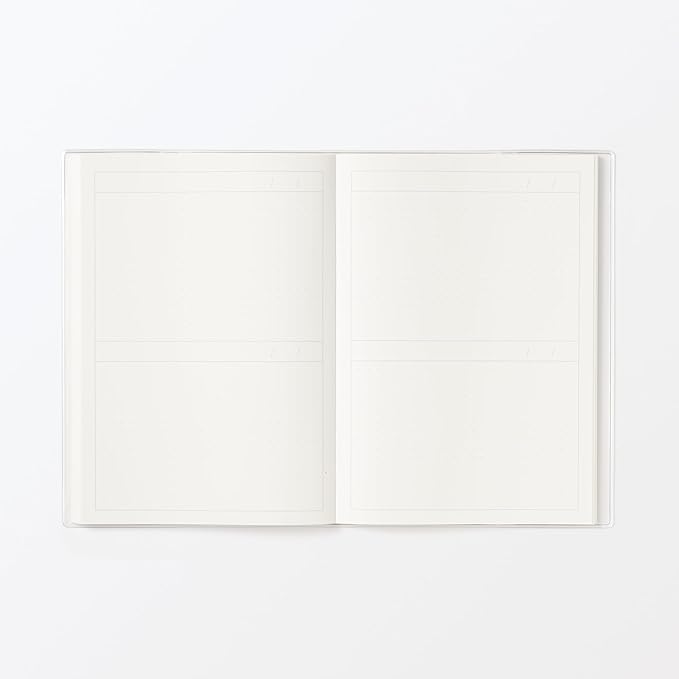Mujin Ryohin Dateless Schedule Notebook Monthly/Daily A5・Monthly 12 Months・Daily 366 Days 84925320