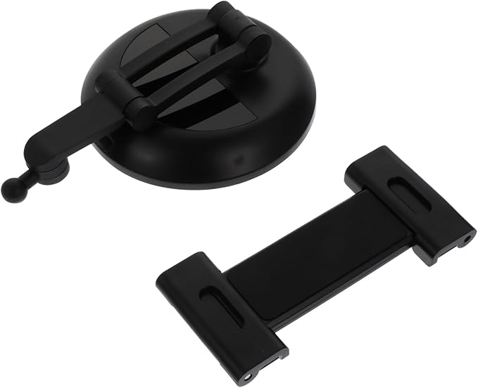 ARTIBETTER Desktop Phone Holder Stand for Tablets and Phones Stable Multi Angle Support Rack for Video Chat Study and Indoor Viewing Portable Black Bracket for Flat Surfaces