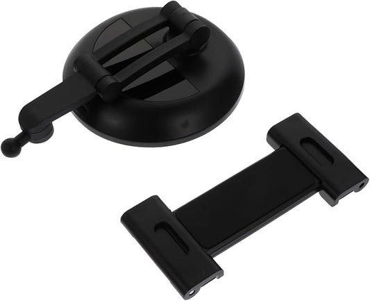 ARTIBETTER Desktop Phone Holder Stand for Tablets and Phones Stable Multi Angle Support Rack for Video Chat Study and Indoor Viewing Portable Black Bracket for Flat Surfaces