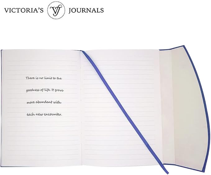 VICTORIA'S JOURNALS Magnet Journal, Carving Vintage Notebook Faux Leather Hard Cover Personal Diary Lined Pages Ribbon Bookmark, 8'' x 5.7''