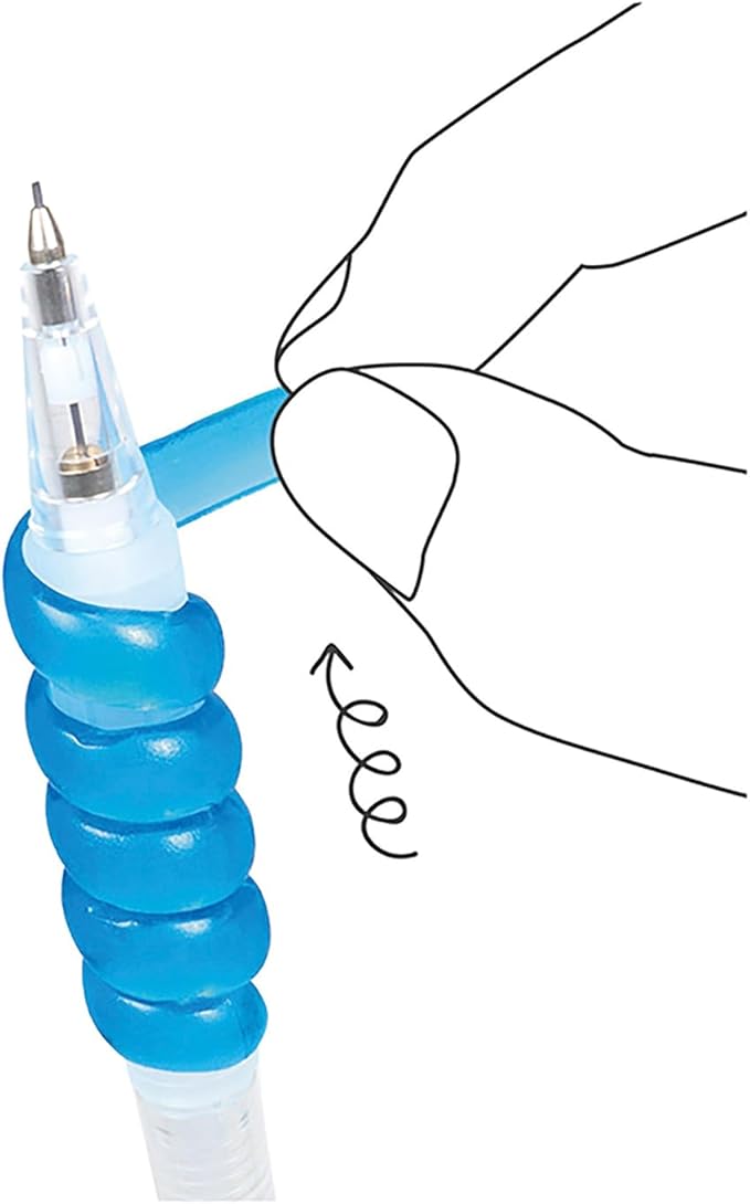 Kutsuwa Grip Punu Spiral Blue RB033BL