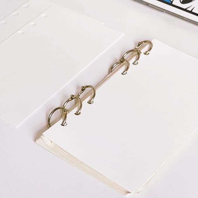 Loose Leaf Binder Rings 3/4 Inch, 120PCS Book Rings for Index Cards, Nickel Plated Metal Flash Card Ring, Clip Ring for Notebooks, Photos, Key, Home, Office, School Supplies (Silver)