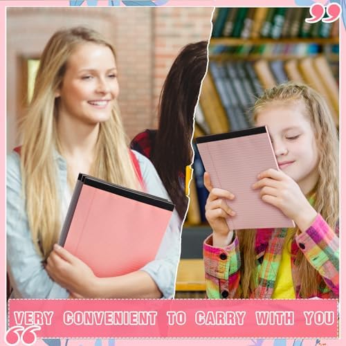 Fuutreo 8 Pcs Legal Pads 8.5 x 11 Colored Note Pads, Sweet Color