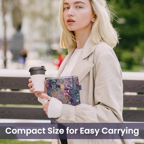 Taja Pretty Journal for Women, 5.7" x 8.3" Lined Notebook for Journaling