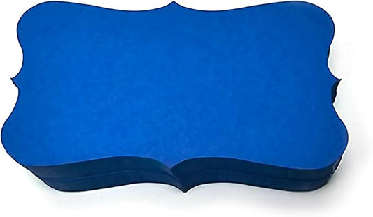 PPAPPAPPIYO Color Index Cards 3.5 x 2, 180gsm Thick Cardstock, Blank Colored Flash Cards for Study, Notes, Business Cards & Labels, Small Notecards 100 Pack (Dark Blue)