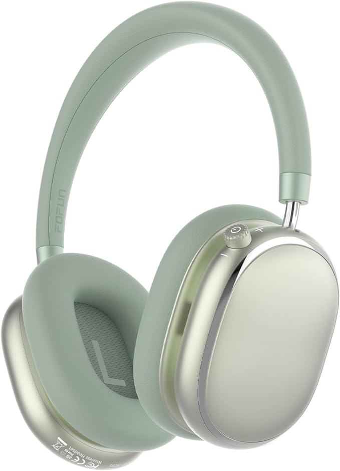 NC95 Hybrid Active Noise Cancelling Headphones with Knob Control, 120H Playtime Over Ear Headphones Wireless Bluetooth 6.0, App Control, Hi-Res Audio, Comfort Fit, Clear Calls for Travel/Workout
