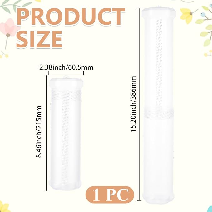 GORGECRAFT Retractable Pen Telescopic Holder Clear Pencil Case Metal Wire Pencil Cup Holders Vertical Stand Up Case Storage Tube Organizer Supplies for Artists Office Home Works