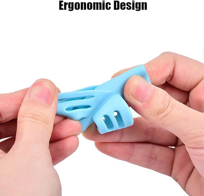 Pencil Grips for Kids Handwriting Pencil Grip Posture Correction Training Writing AIDS for Kids Toddler Preschoolers Students Children Special Needs (3 PCS) (3)