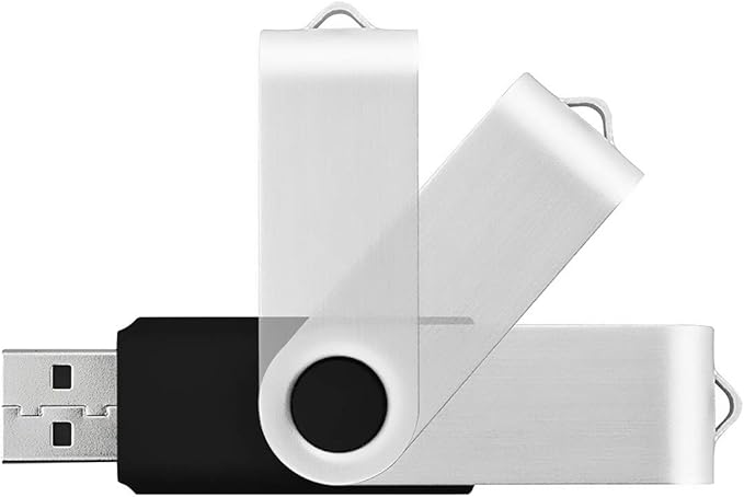 Aiibe 32GB USB Flash Drive Memory Stick Thumb Drive USB 2.0 Black