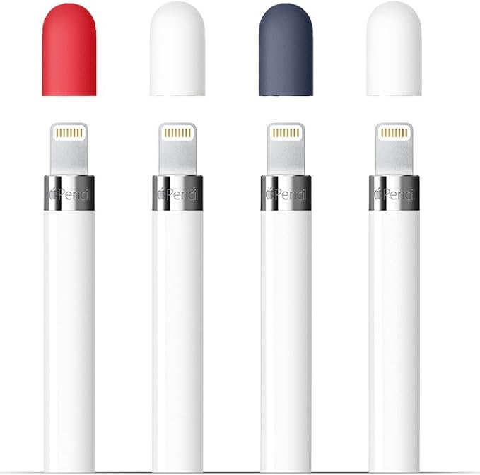 Compatible with Apple Pencil Cap Replacement (Pack of 4)