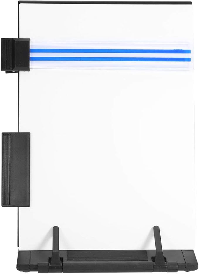 Adjustable Book Stand for Reading and Studying Foldable Portable Document Holder with 6 Angle Settings for Textbooks Cookbooks and Tablets