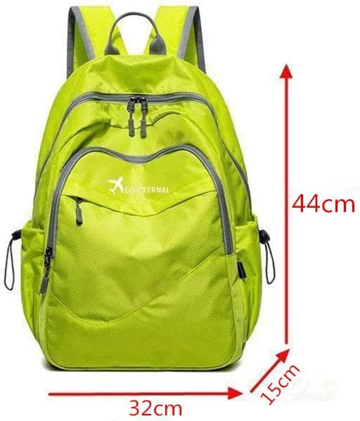 Geboldil Men's and women's lightweight foldable hiking travel backpack waterproof camping backpack blue
