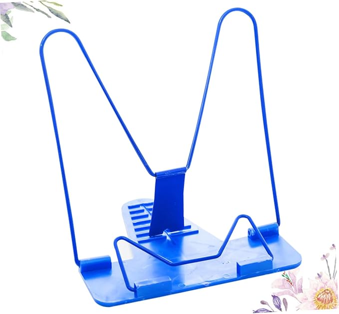 Holibanna 2pcs Adjustable Book Holder Stand Book Reading Bracket Multi-Purpose Reading Shelf for Home Office Dorm