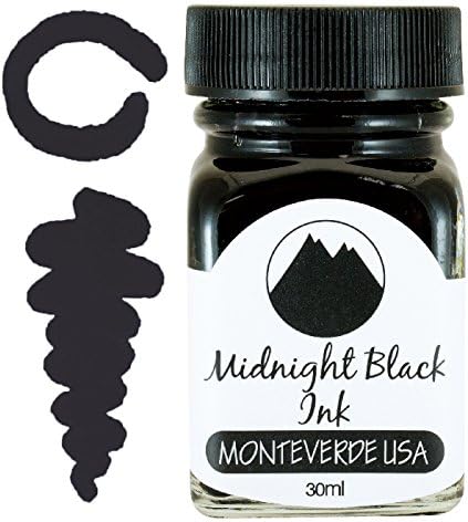 Monteverde USA Ink with ITF Technology, 30 ml Midnight Black (G309MB)