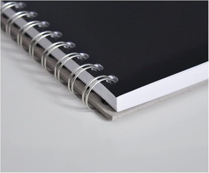 Vela Sciences W5 Wirebound Lab Notebook, 8.5 x 11 in (21.5 x 28 cm), 128 Pages, Double Wire Looped, 70lb Heavyweight Paper (1-Pack, Precision Grid/Ruled)