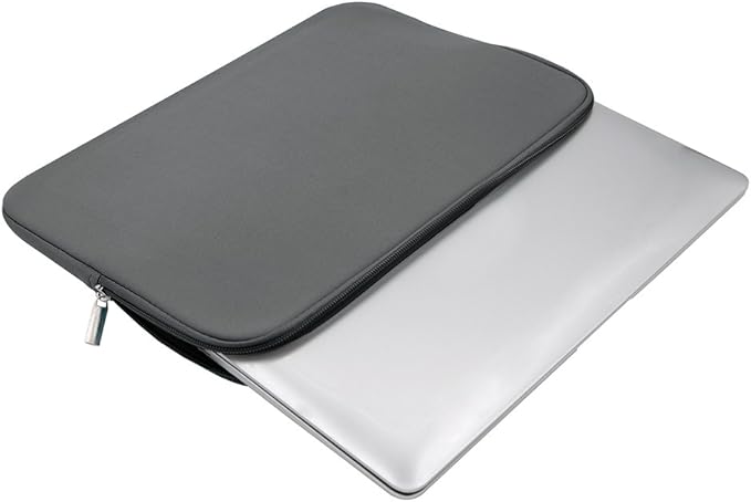 RAINYEAR 16 Inch Laptop Sleeve Soft Case Padded Bag Specially Compatible with 16" MacBook Pro M1 M2 M3 M4 M5 Pro/Max A2141 A2485 A2780 A2991 A3403 A3186 A3428 A3429 (Gray)