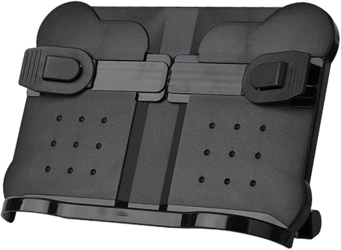 Ipetboom Student Book Holder Reading Rack with Silicone Anti-Skid Pads Compact Portable Bookstand for Textbooks Cookbooks Tablets and Documents Desktop Book Rack for School and Office Use
