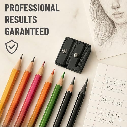 Mr. Pen- Handheld Metal Pencil Sharpener, 6 Pack