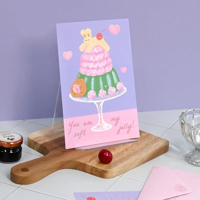 Monolike Unmatched Friends Lovely Day Letter Paper and Envelopes Set - 8Type, 32 Letter Paper + 16 Envelopes