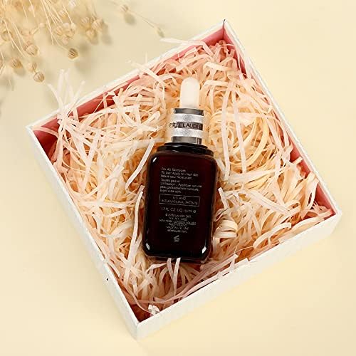 Raffia Paper Shreds, 100g Shredded Paper for Gift Box, Crinkle Cut Paper Shred Filler for Gift Wrapping & Basket Filling(Champagne)