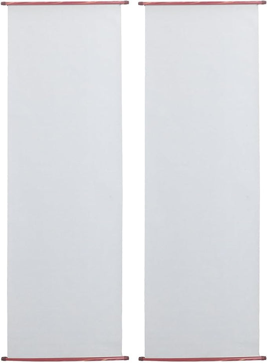 KICHOUSE 2pcs Calligraphy Cloth: Reusable Chinese Calligraphy Practicing Tool Water Painting Paper Water Writing Cloth Scroll for Beginners Practice