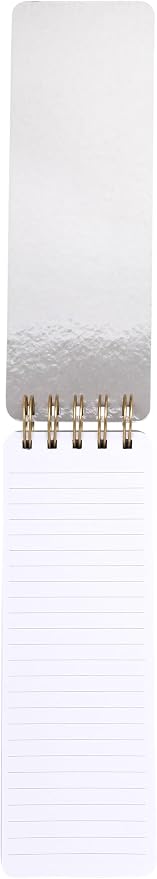 Eccolo Tall Spiral Memo Pad 300 Pages 150 Sheets List Notepad for Office