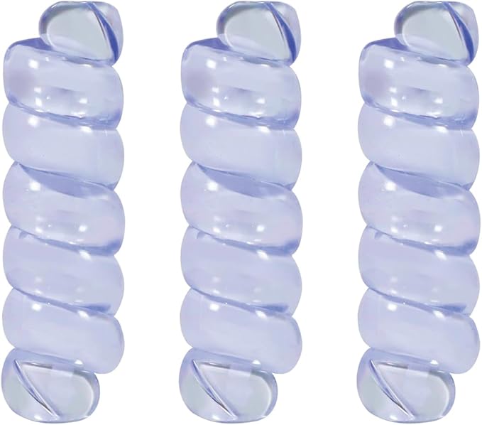 Kutsuwa Grip Punu Spiral Sheer Blue RB033SB