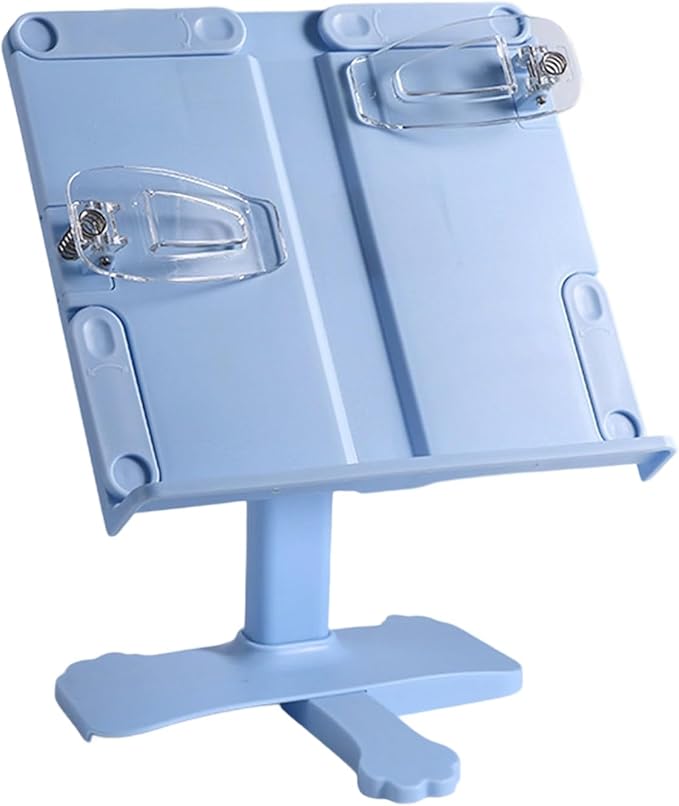 Adjustable Books Stand with Foldable Design Reading Holders for Home School Use Multi Angled Reading Stand