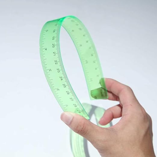 Ruler 12 Inch,Kid Rulers for School,Rulers Bulk for Classroom 8 Pack