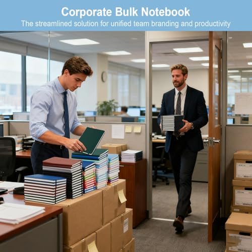 ViVin 24 Pack A5 Hardcover Lined Notebook,192 pg College Ruled 5.5x8.3