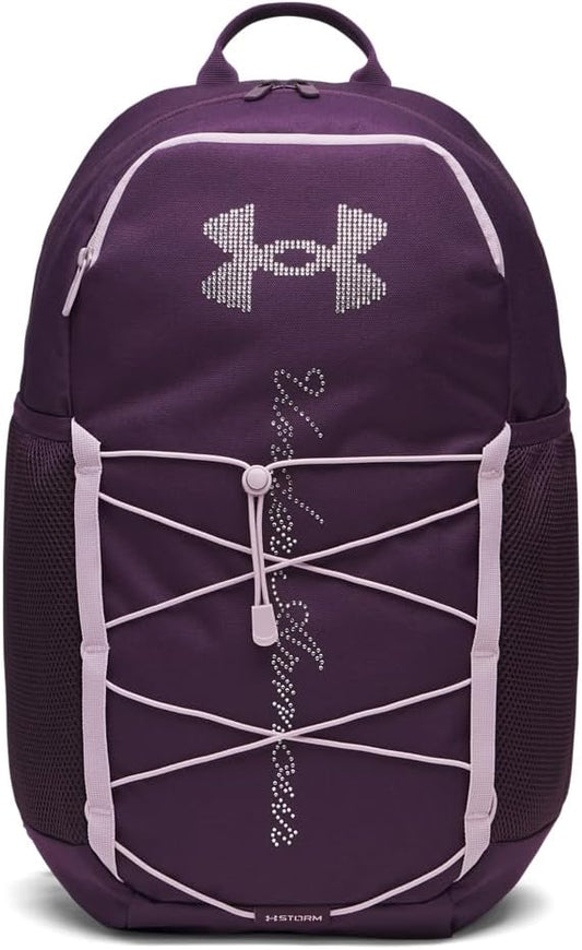 Under Armour Unisex Hustle Sport 6.0 Backpack, (526) Purple Echo/Purple Echo/Mauve Pink, One Size Fits Most