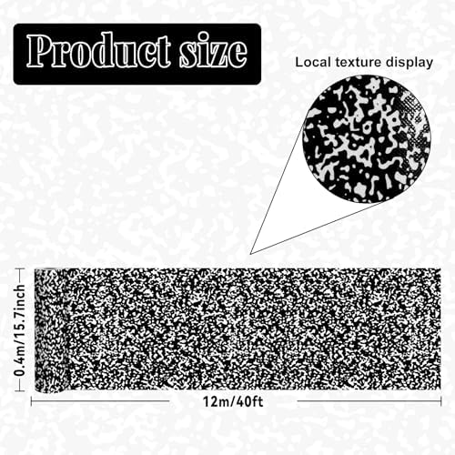 Black Composition Bulletin Board Roll Non-Woven Fabric Poster 15.7" x 40ft