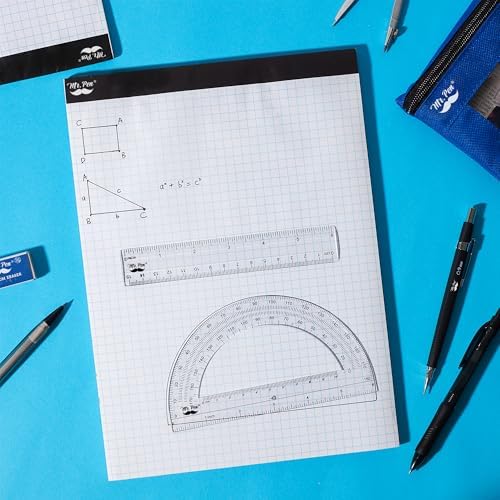 Mr. Pen- Graph Paper Pad, 8.5x11 Inches, 4x4 (4 Squares per Inch) (Pack of 2)