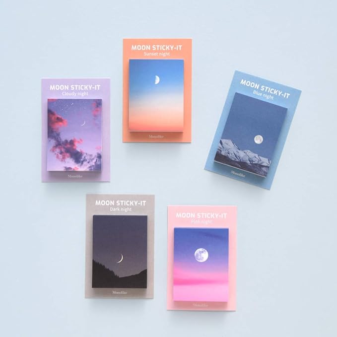 Sticky 5P Set - E (Moon)