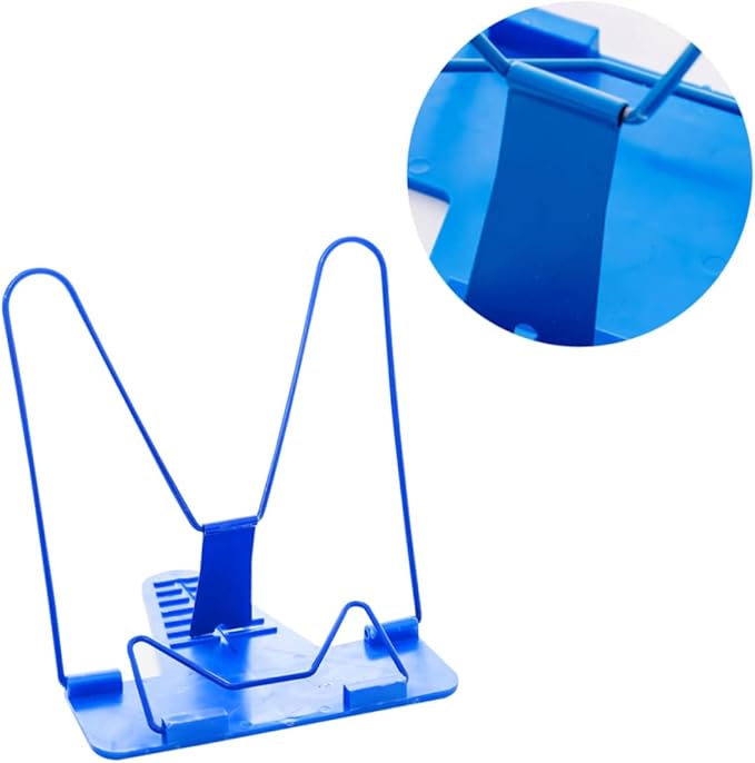 Tofficu 2pcs Simple Reading Stand Bookshelf Lightweight Portable - Adjustable Angle Prevent Reading Myopia