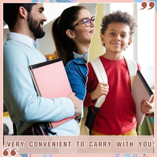 Fuutreo 8 Pcs Legal Pads 8.5 x 11 Colored Note Pads, Nut Color
