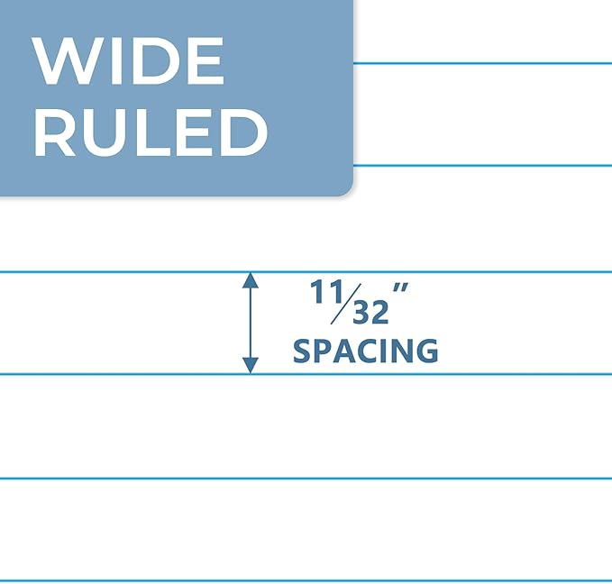 SUNEE Composition Notebooks - Wide Ruled Paper, 12 Pack Composition Book, 9 3/4" x 7 1/2", 80 Sheets/160 Pages, Assorted Colors, School & Office Supplies