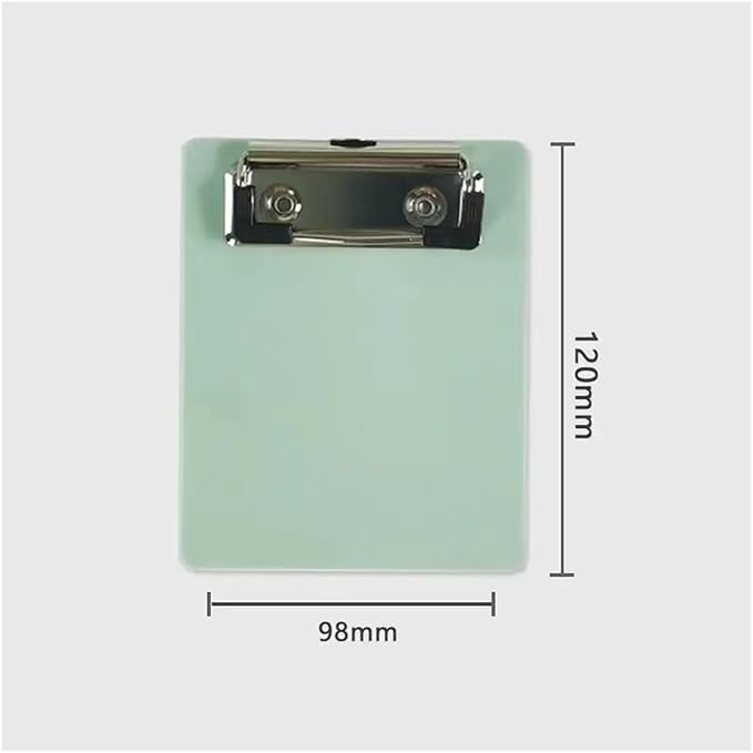6-piece Writing Board (PP Plastic) Writing Board Paper(Light Green)