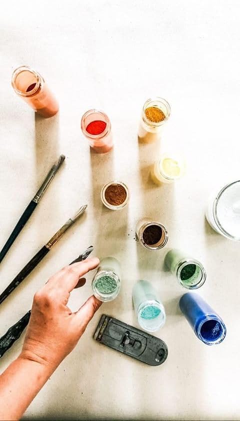 Natural Earth Paint Pigment Sample Pack – 20 Non-Toxic, Archival Earth & Mineral Pigments for DIY Paint – Eco-Friendly, Sustainably Sourced Colors – No Fillers or Additives