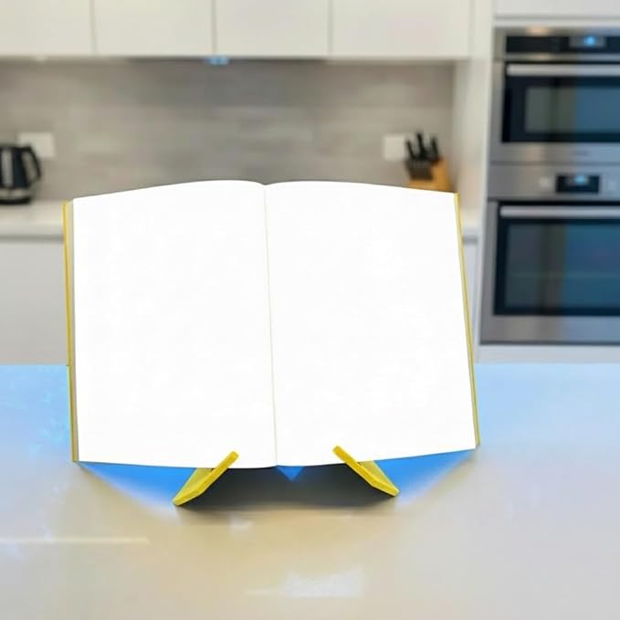 Detachable & Portable Multi-Use Book Stand - Desk Holder for Cookbooks, Textbooks, Tablets, Non-Slip Reading Support, Easy to Disassemble & Carry