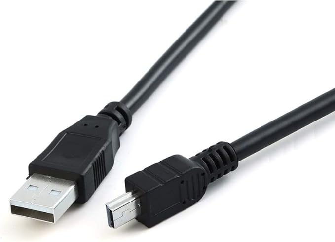 Texas Instruments Charger for Nspire CX/CX CAS, TI 84 Plus CE Color/C Silver Edition, TI 84 Plus CE Graphing Calculator with 5FT Charging Cable Cord