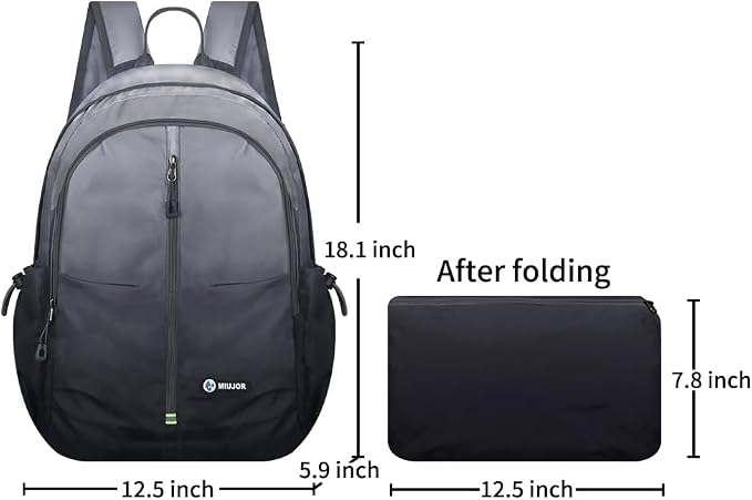 Lightweight Packable Foldable Backpack，Hiking backpack，Travel Backpack