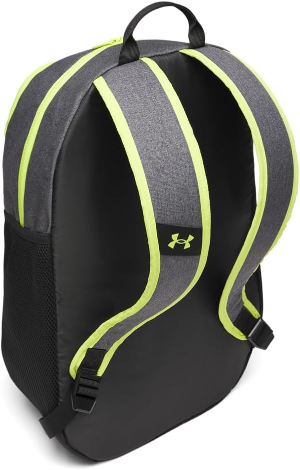 Under Armour Unisex Hustle Sport 6.0 Backpack, (394) Green Citrine/Black/Black, One Size Fits Most