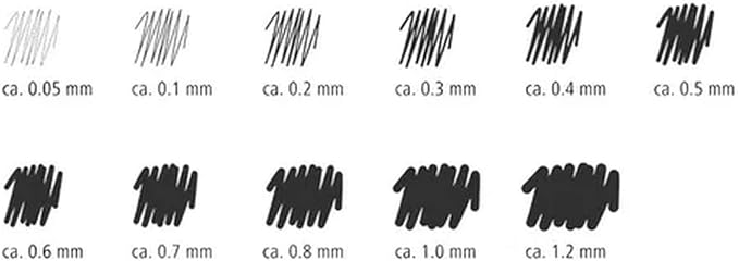 Staedtler Pigment Liner, 0.2mm, Black Ink (308-0.2)