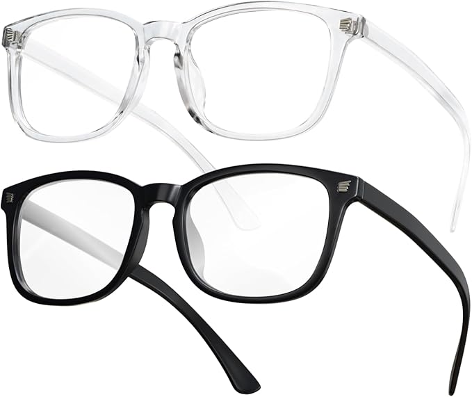 CCVOO Reading Glasses for Women/Men, Eyeglasses, Blue Light Readers for Women/Men, Computer Eye Glasses, Cheaters